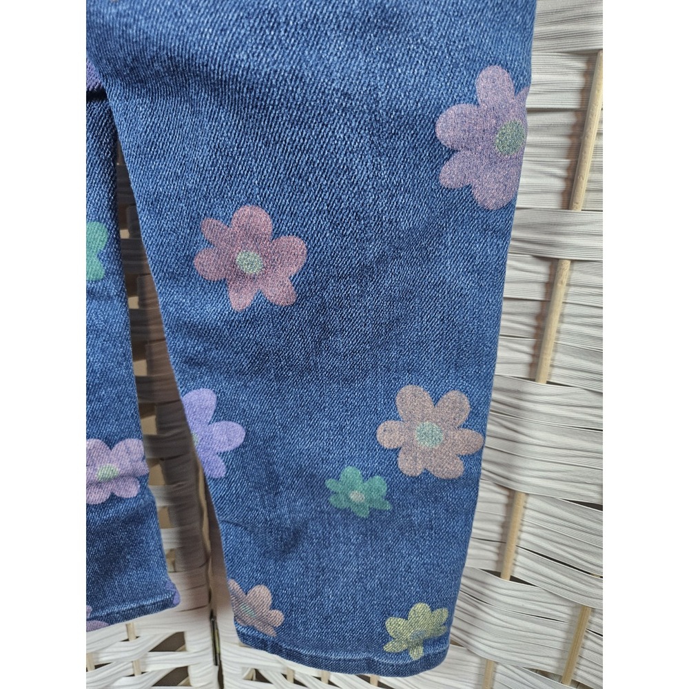 Garanimals Girls Floral Jeans Sz 4T Bloomcore Play School - Picture 10 of 16
